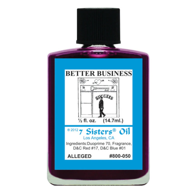 七姐妹更好的生意靈性魔法油 - 0.5盎司