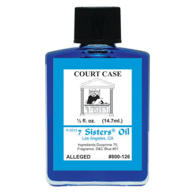 七姐妹法庭案件靈性魔法油- 0.5盎司