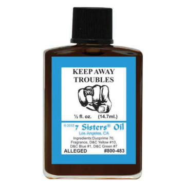 七姊妹遠離麻煩靈性魔法油 - 0.5盎司
