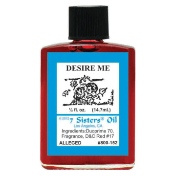 七姊妹渴望我靈性魔法油 - 0.5盎司