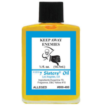 七姊妹遠離敵人靈性魔法油- 0.5盎司