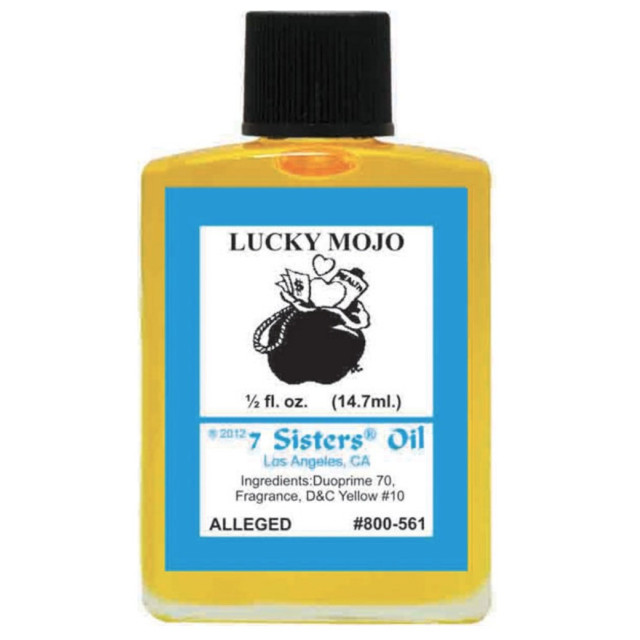 七姐妹幸運魔力靈性魔法油 - 0.5盎司