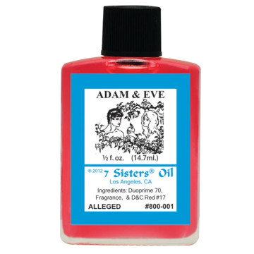 七姐妹亞當與夏娃靈性魔法油 - 0.5盎司