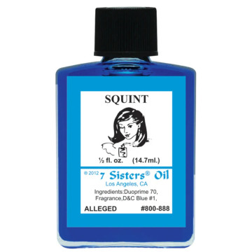 七姐妹SQUINT(瞇眼)靈性魔法油 0.5盎司