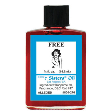 七姊妹FREE免費(解脫)靈性魔法油 - 0.5盎司