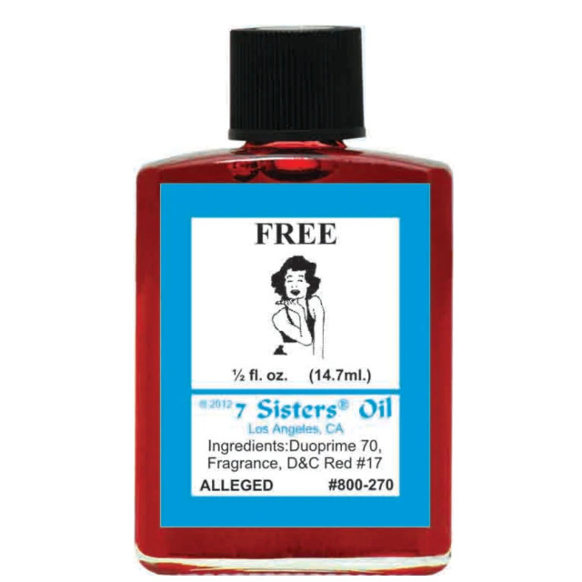 七姊妹FREE免費(解脫)靈性魔法油 - 0.5盎司