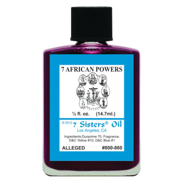 七姐妹SEVEN AFRICAN POWERS(七種非洲力量)靈性魔法油 0.5盎司