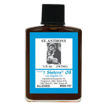七姊妹ST ANTHONY(聖安東尼)靈性魔法油 - 0.5盎司