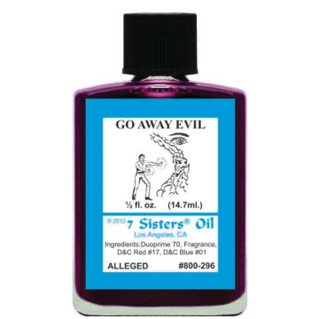 七姐妹GO AWAY EVIL(邪惡退散、反彈惡意)靈性魔法油 - 0.5盎司