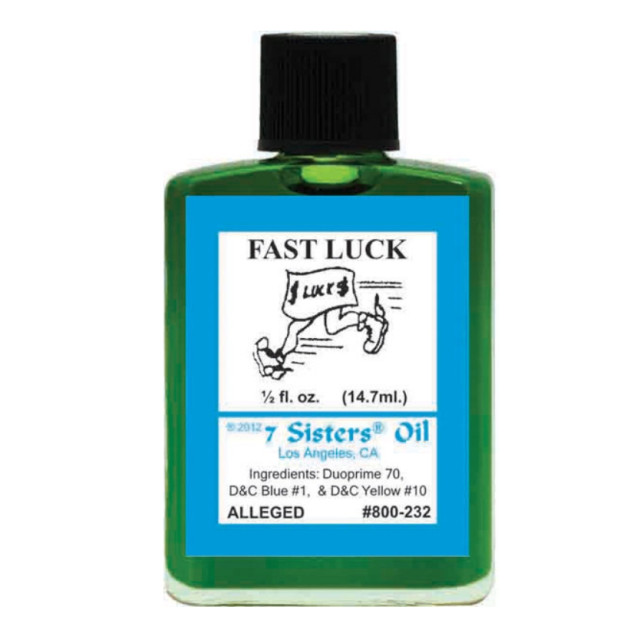 七姊妹FAST LUCK(快速好運)靈性魔法油 0.5盎司