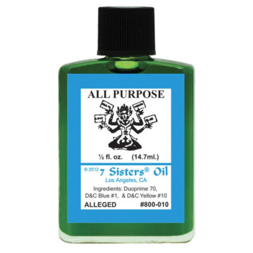 七姐妹ALL PURPOSE多用途/萬能靈性魔法油 0.5盎司