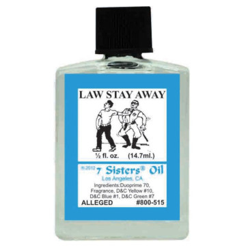 七姊妹遠離法律靈性魔法油 - 0.5盎司