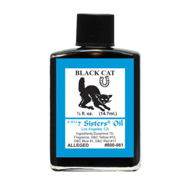 七姊妹BLACK CAT/黑貓靈性魔法油- 0.5盎司