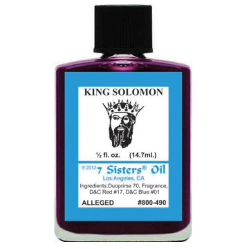 七姊妹所羅門王靈性魔法油 - 0.5盎司