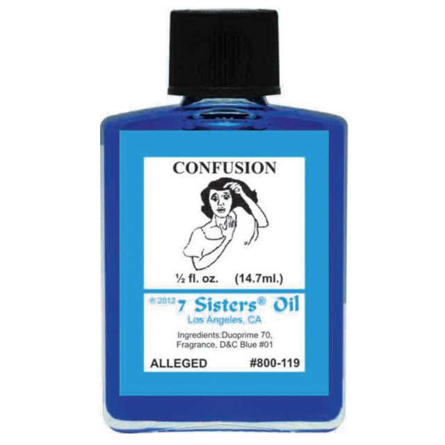 七姊妹CONFUSION混亂/迷惑靈性魔法油 - 0.5盎司