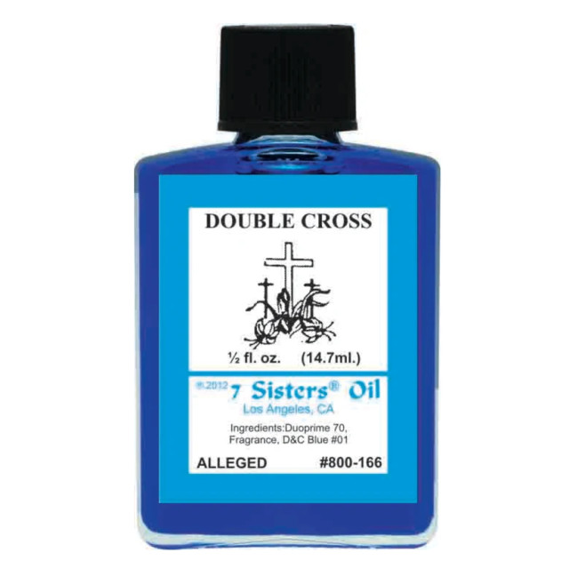 七姊妹DOUBLE CROSS雙十字遊戲靈性魔法油 - 0.5盎司