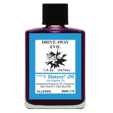 七姊妹DRIVE AWAY EVIL驅邪避兇/驅逐靈性魔法油 - 0.5盎司