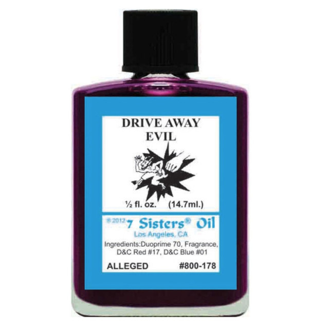七姊妹DRIVE AWAY EVIL驅邪避兇/驅逐靈性魔法油 - 0.5盎司