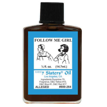 七姊妹FOLLOW ME GIRL/跟著我，女孩靈性魔法油 - 0.5盎司