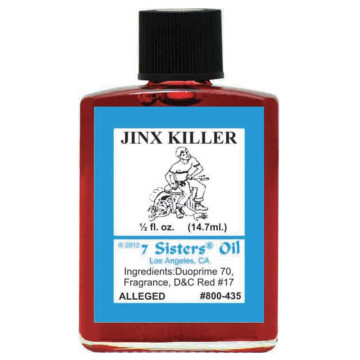 七姊妹JINX KILLER/厄運剋星靈性魔法油 0.5盎司