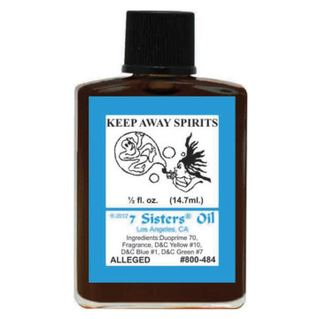 七姊妹KEEP AWAY SPIRIT/驅鬼靈性魔法油 - 0.5盎司