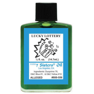 七姊妹幸運彩券靈性魔法油 0.5盎司