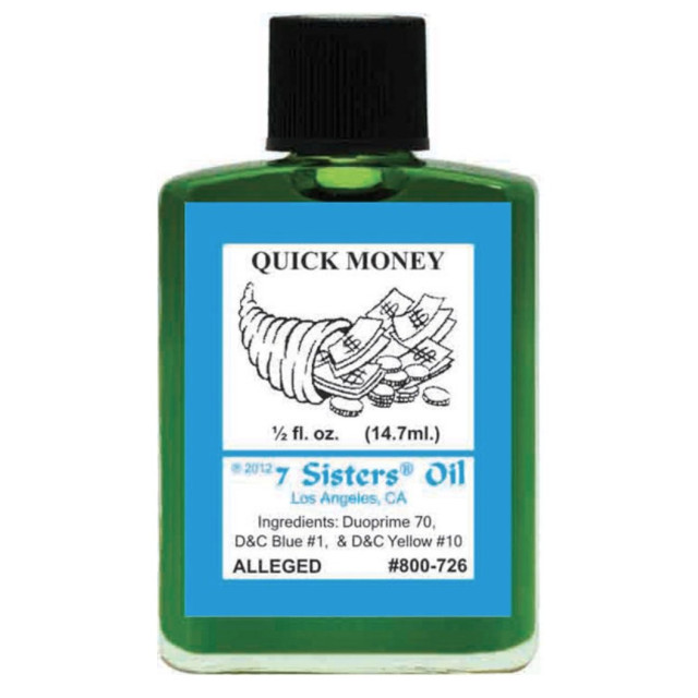 七姐妹快速致富靈性魔法油 - 0.5盎司