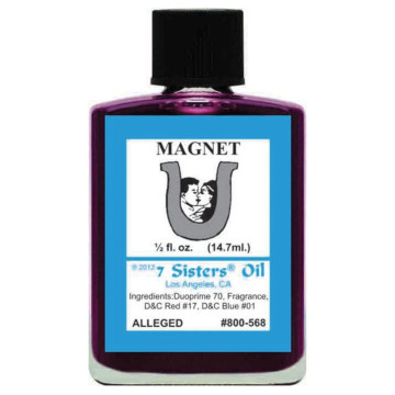 七姊妹磁鐵靈性魔法油 - 0.5盎司