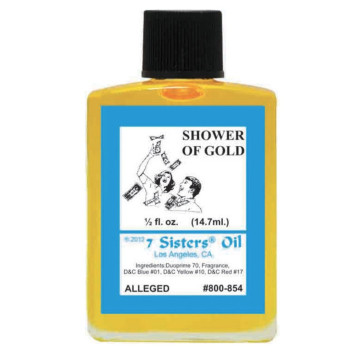 七姐妹金色雨露(黃金雨)靈性魔法油 0.5盎司