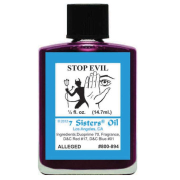 七姊妹阻止邪惡靈性魔法油-0.5盎司