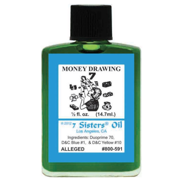 七姐妹招財(吸財)靈性魔法油 - 0.5盎司