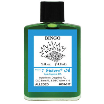 七姊妹賓果遊戲靈性魔法油 - 0.5盎司