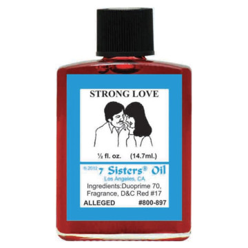 七姊妹強烈的愛靈性魔法油 - 0.5盎司