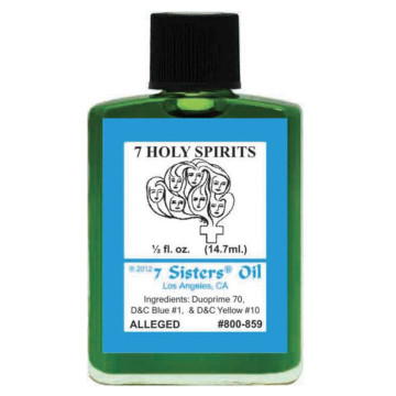 七姊妹SEVEN HOLY SPIRIT/七聖靈靈性魔法油 - 0.5盎司