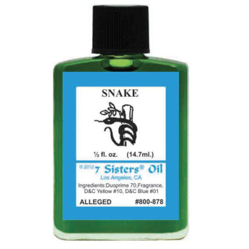 七姊妹SNAKE/蛇靈性魔法油- 0.5盎司