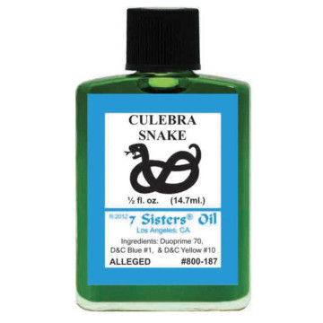 七姊妹庫萊布拉蛇靈性魔法油-0.5盎司