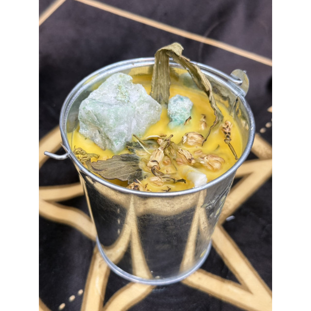 女巫儀式蠟燭-三眼吞金獸