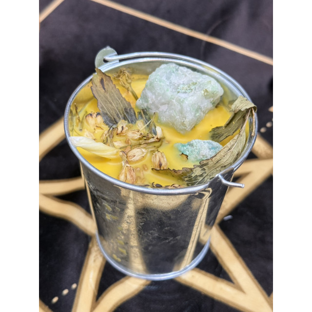 女巫儀式蠟燭-三眼吞金獸