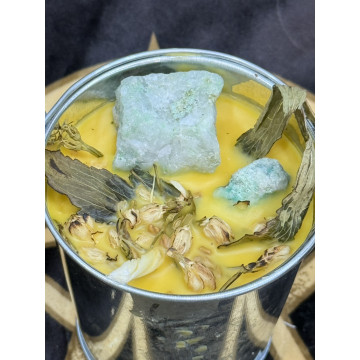 女巫儀式蠟燭-三眼吞金獸