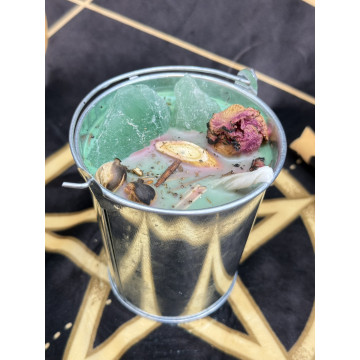 女巫儀式蠟燭-桃氏．斬