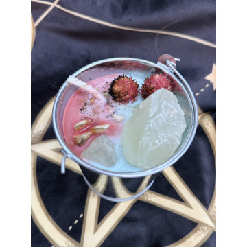 女巫儀式蠟燭-金美