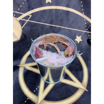 女巫儀式蠟燭-粉衣教主