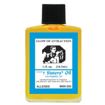 七姊妹吸引力之光靈性魔法油 - 0.5盎司
